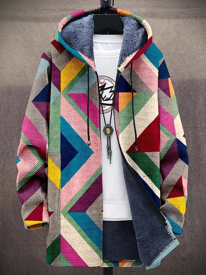 Janine | Lyxig Konsttryck Cardigan