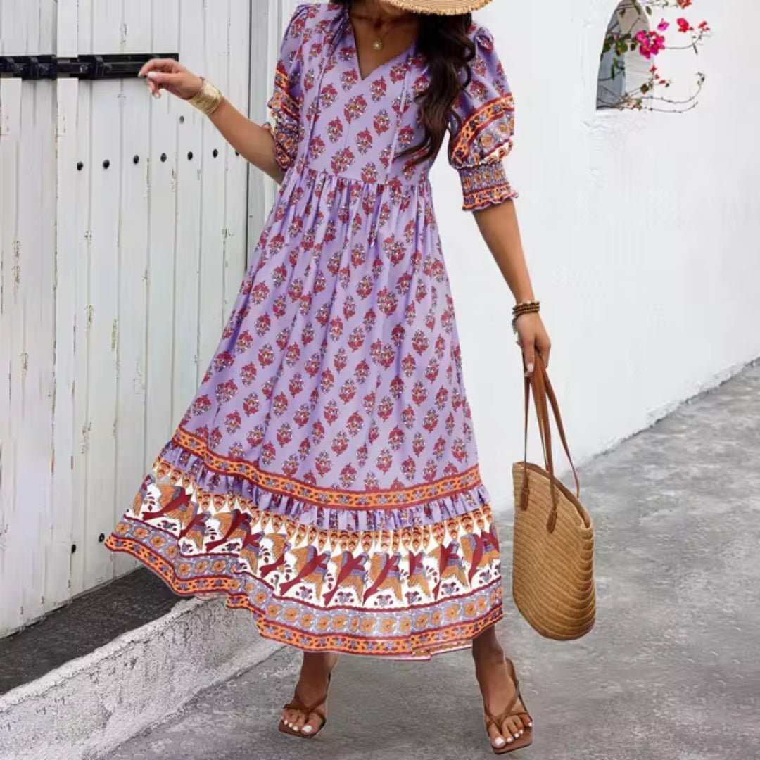 Aubre | Sunset Breeze Elegant Klänning