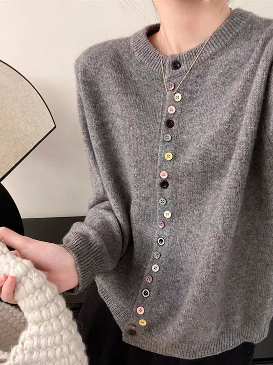 Vana | Tidlös Knappad Cardigan