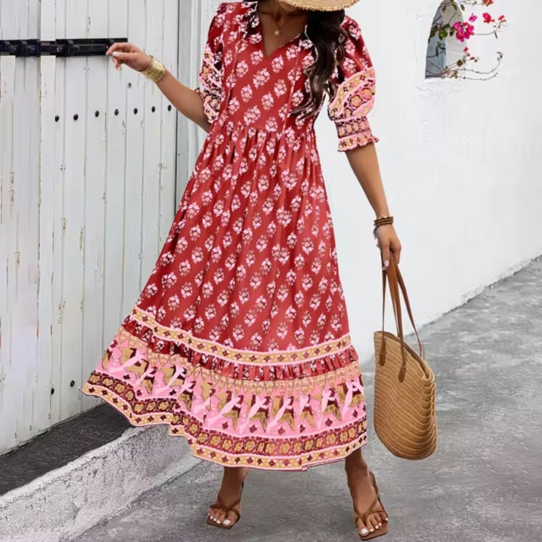 Aubre | Sunset Breeze Elegant Klänning
