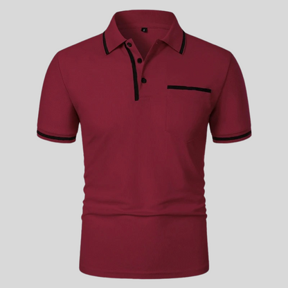 Troy | Kortärmad polo t-shirt