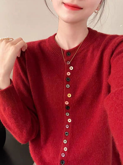 Vana | Tidlös Knappad Cardigan
