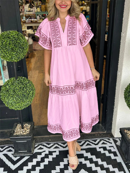 Sierra | Boho Maxi Klänning