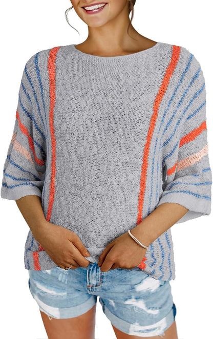 Camila | Boho Stickad Tröja