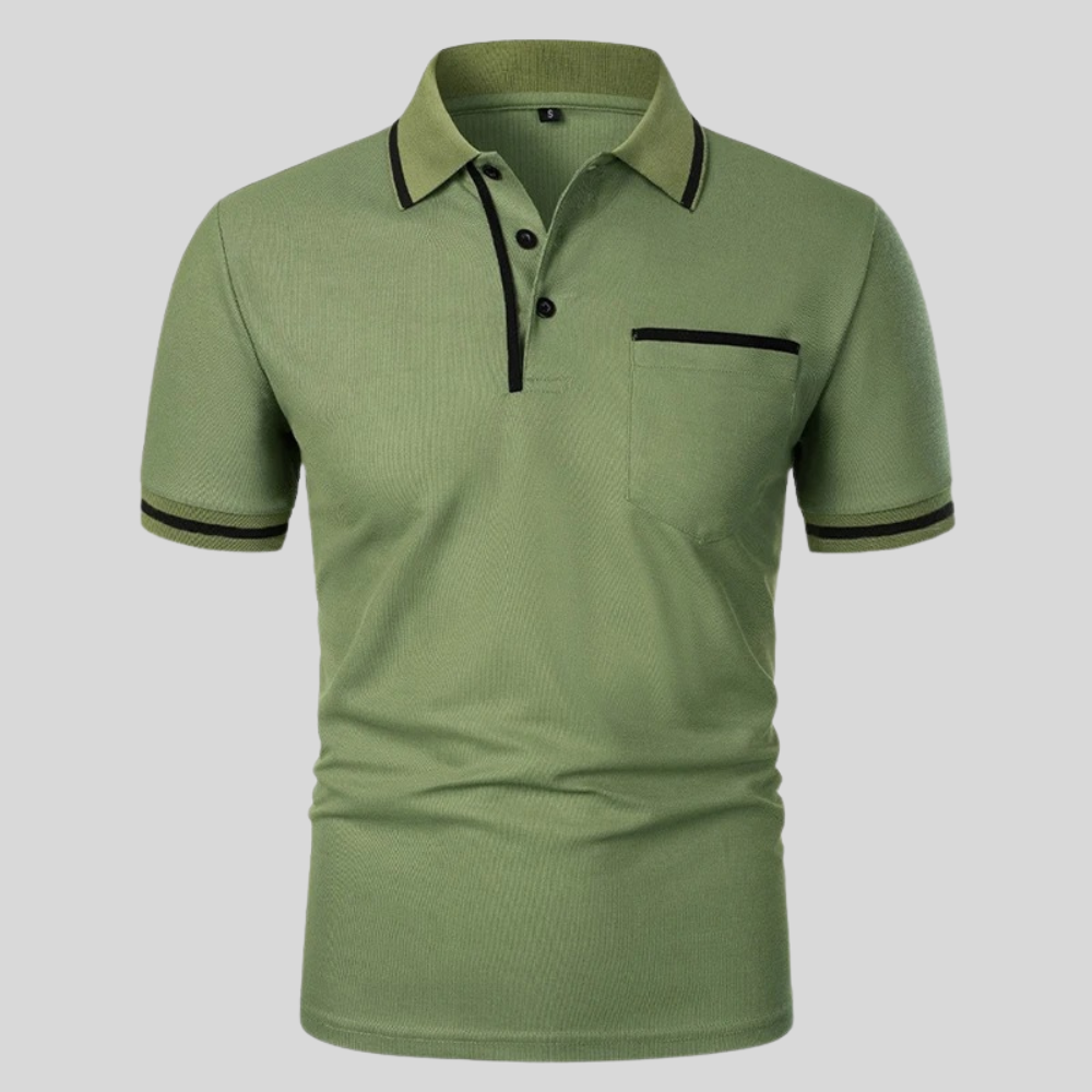 Troy | Kortärmad polo t-shirt