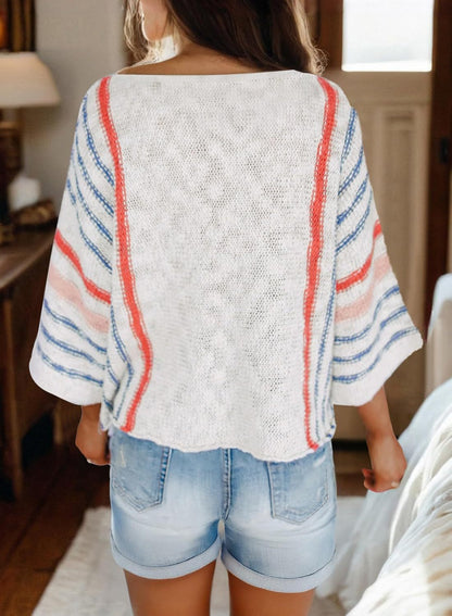 Camila | Boho Stickad Tröja