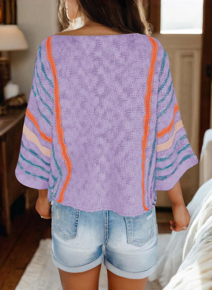 Camila | Boho Stickad Tröja