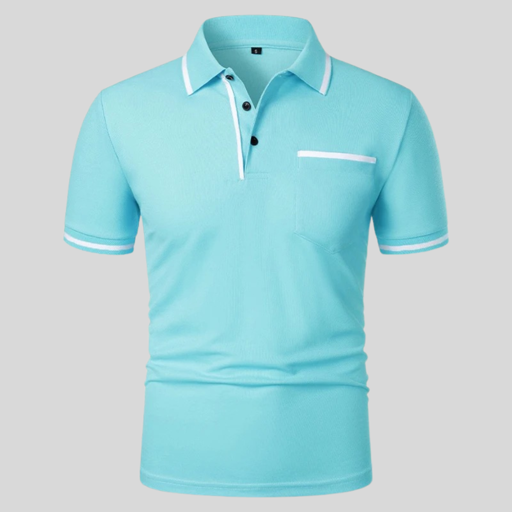 Troy | Kortärmad polo t-shirt