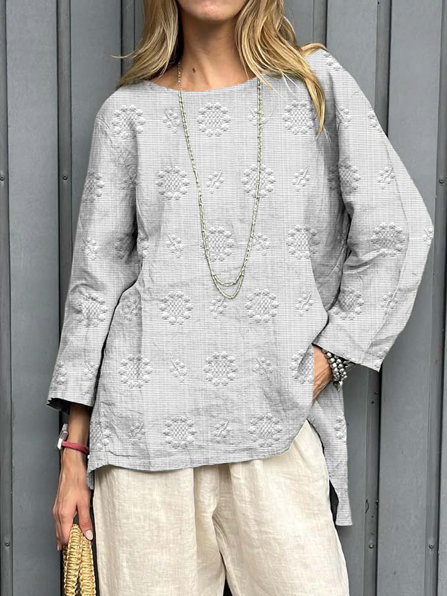 Elsa | Vintage Blommig Blus