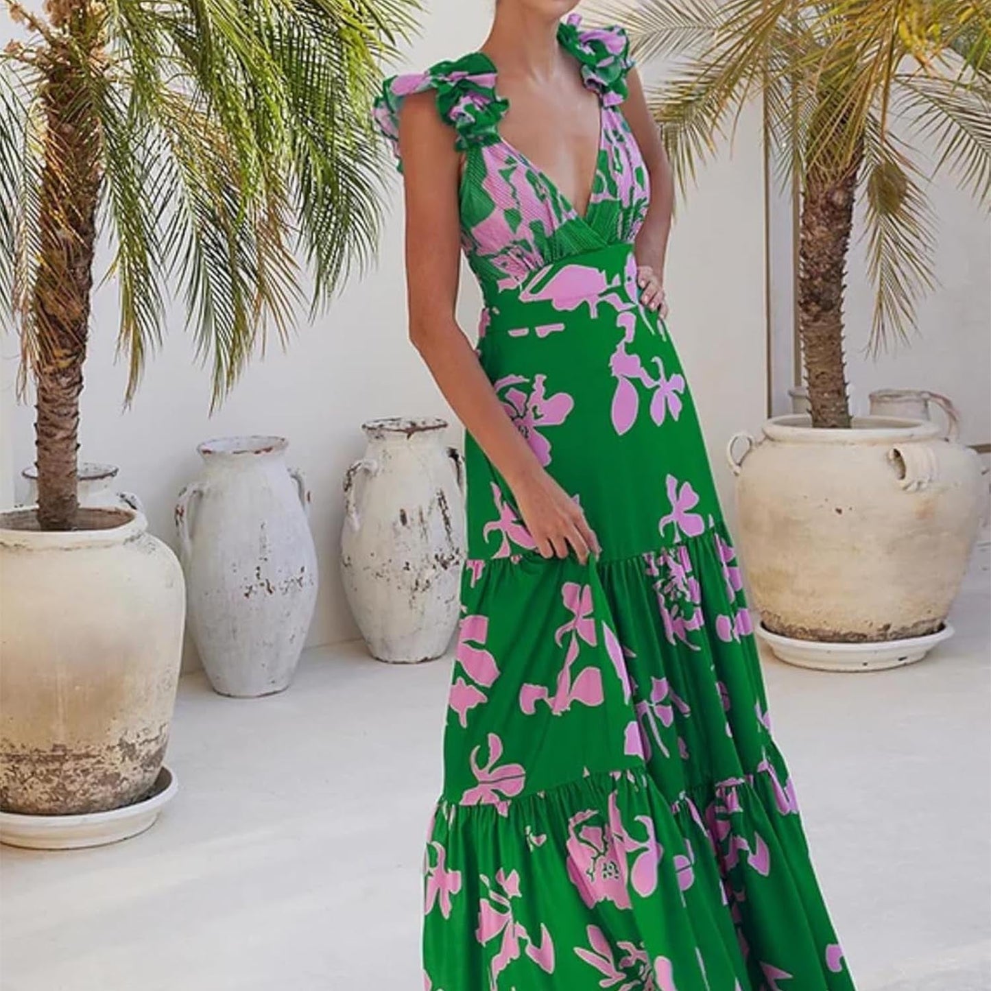 Mandy | Elegant Tryckt Badset