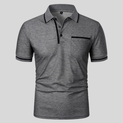 Troy | Kortärmad polo t-shirt