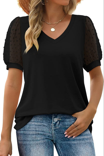 Helena | Snygg V-ringad Blus