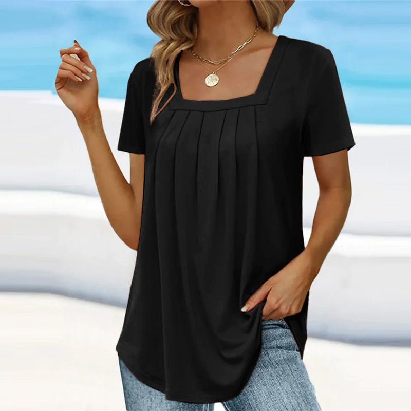 Korall | Plisserad Blus