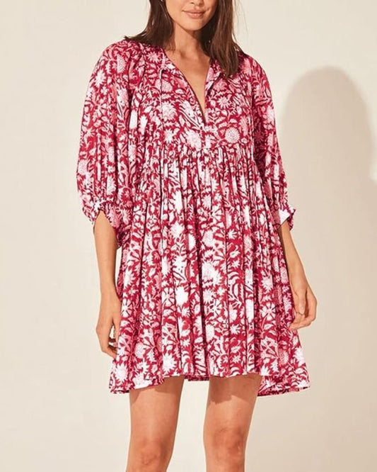 Carin | Graciös Boho Klänning