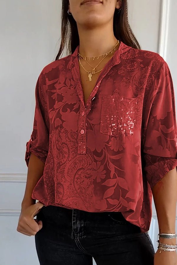 Pauline | Elegant Paljetttopp