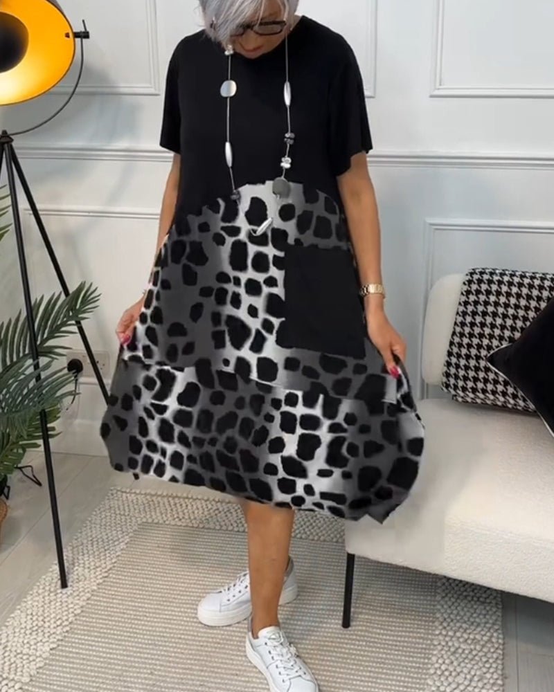 Cassandra | Kvinnors Eleganta Midi Klänning
