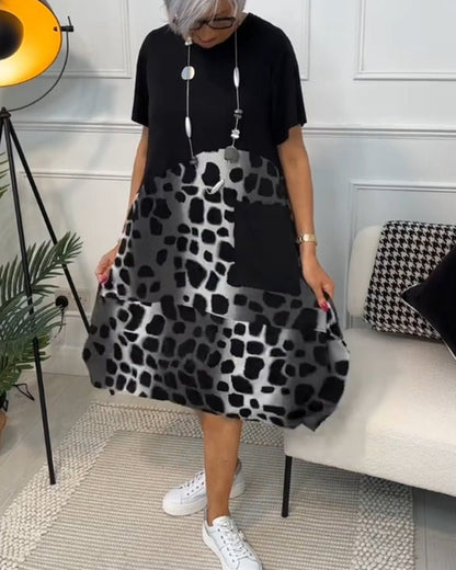 Cassandra | Kvinnors Eleganta Midi Klänning
