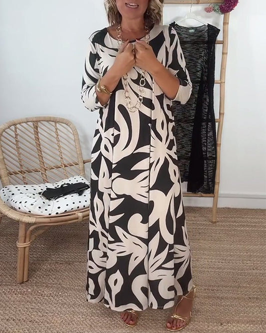 Gwyneth | Elegant Lång Klänning