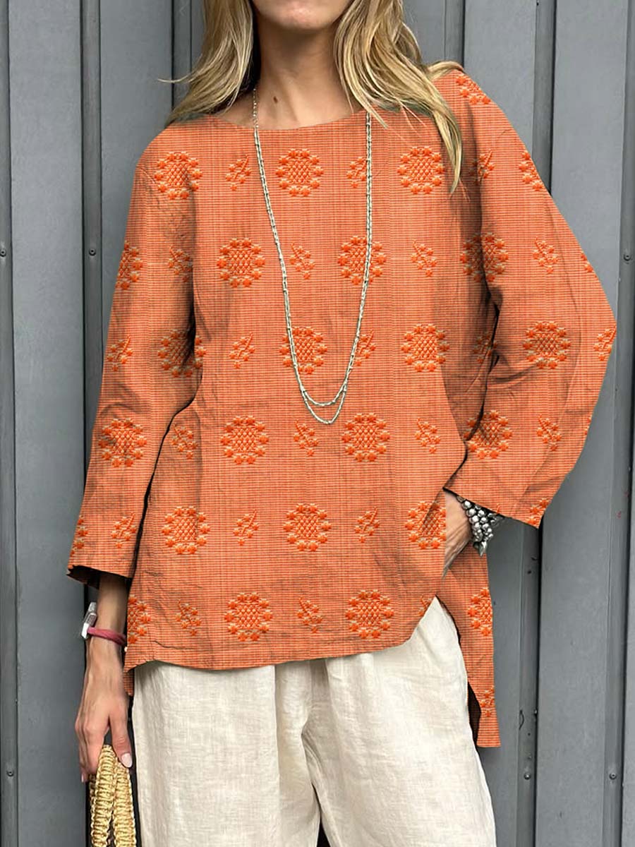 Elsa | Vintage Blommig Blus