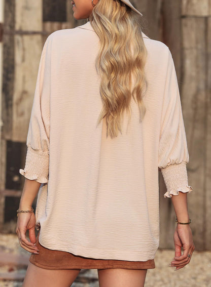 Nina | Avslappnad Chic Blus