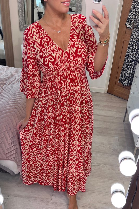 Venedig | Bohemisk Maxi Klänning