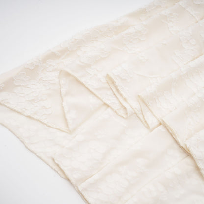 Raya | Elegant Blommig Jacquard Klänning