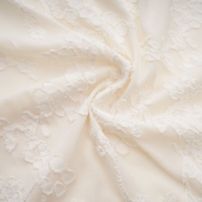 Raya | Elegant Blommig Jacquard Klänning