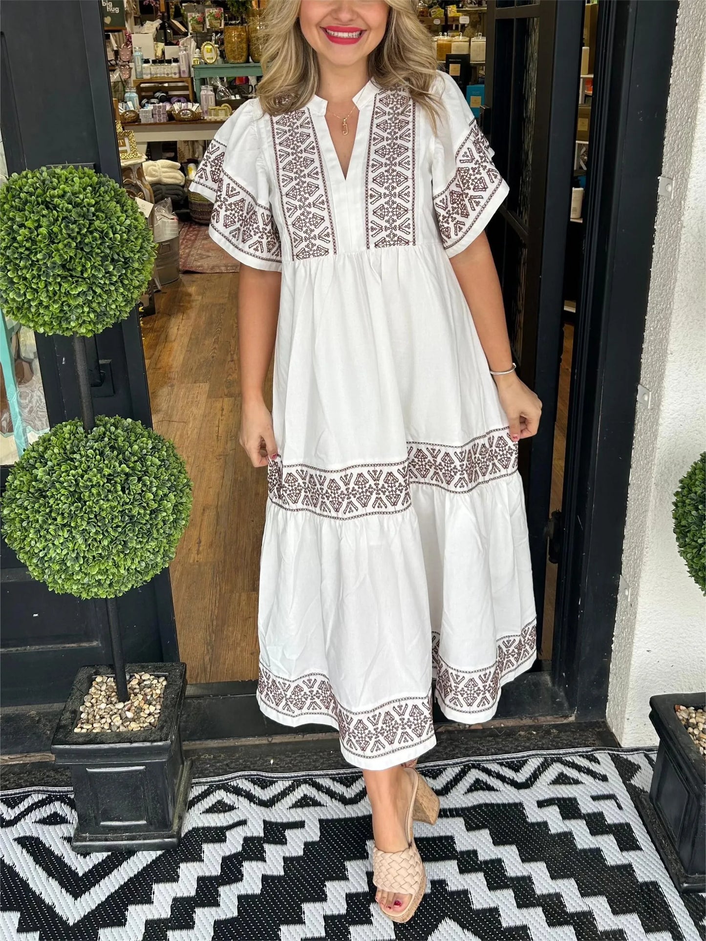 Sierra | Boho Maxi Klänning
