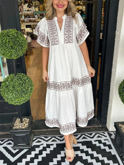 Sierra | Boho Maxi Klänning