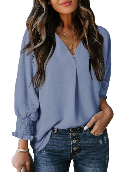 Nina | Avslappnad Chic Blus