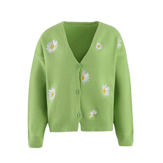 Dianna | Livlig Blomsterstickad