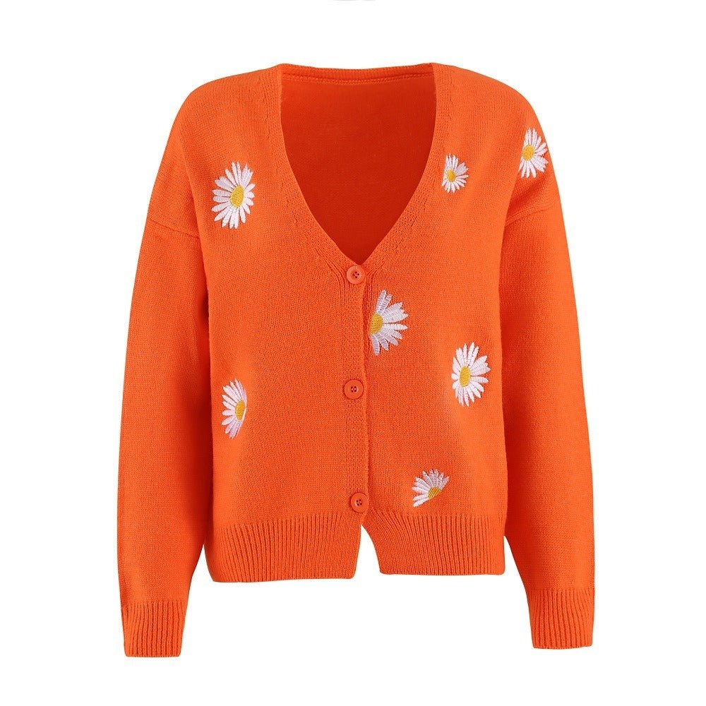 Dianna | Livlig Blomsterstickad