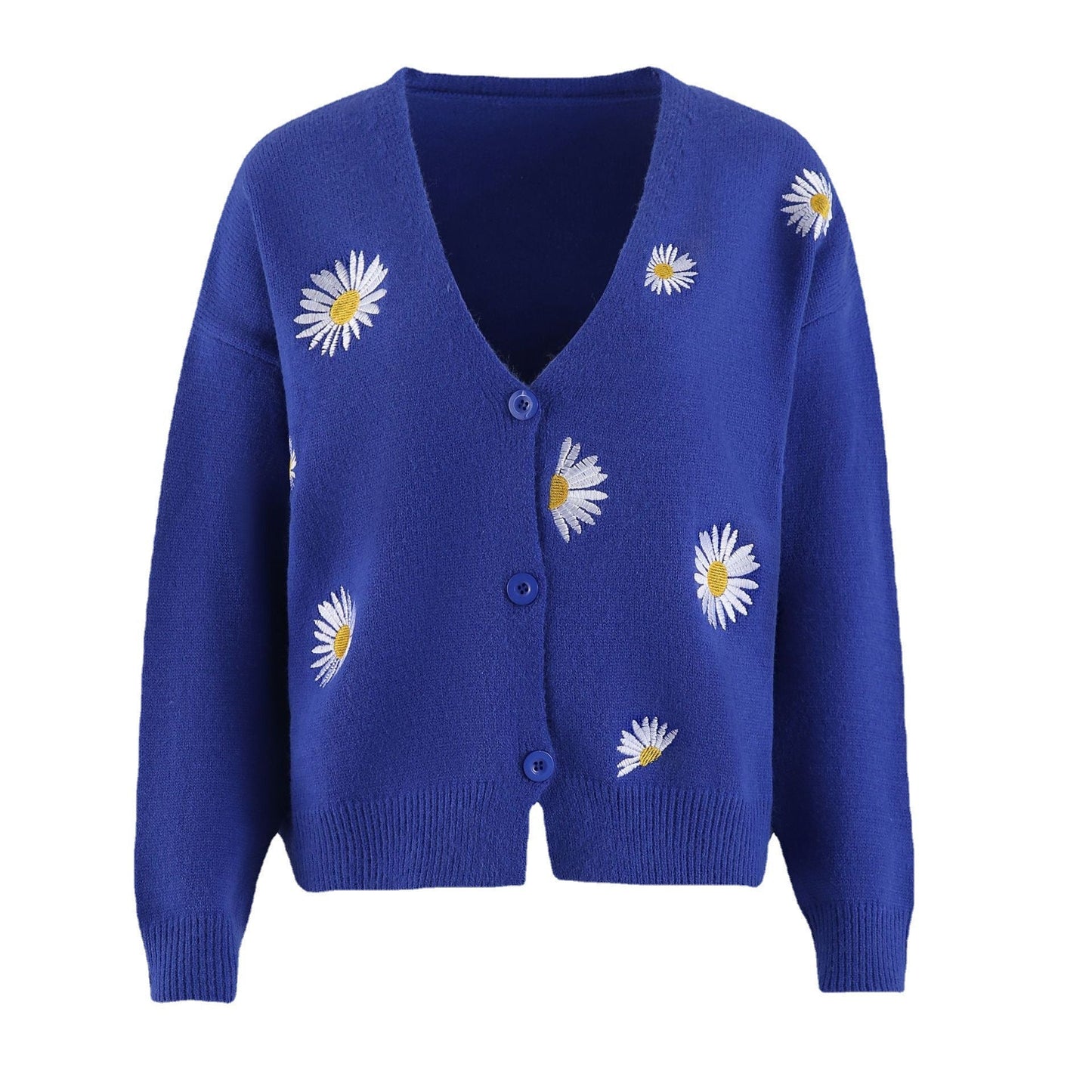 Dianna | Livlig Blomsterstickad