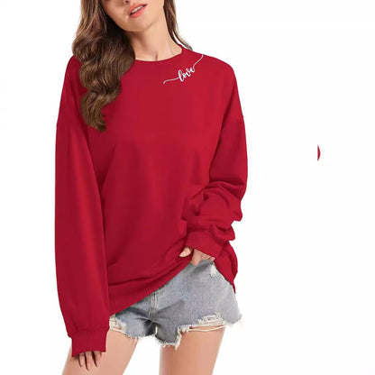 Georgina | Kärlek Oversized Sweatshirt