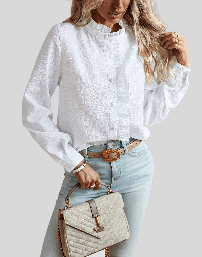 Alina | Elegant Volangblus
