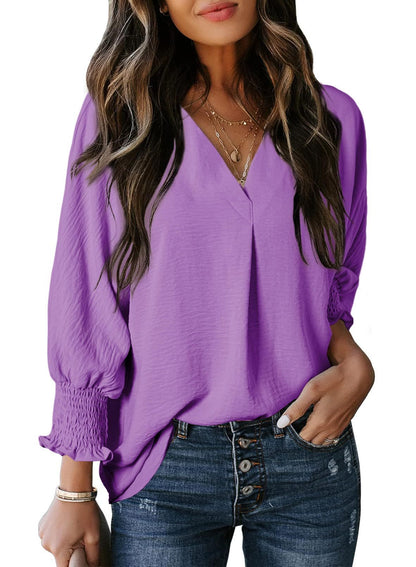 Nina | Avslappnad Chic Blus
