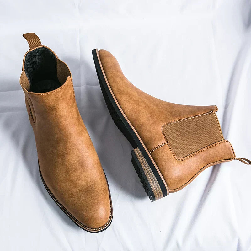 Kayden | Läder Chelsea Boots