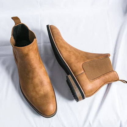 Kayden | Läder Chelsea Boots