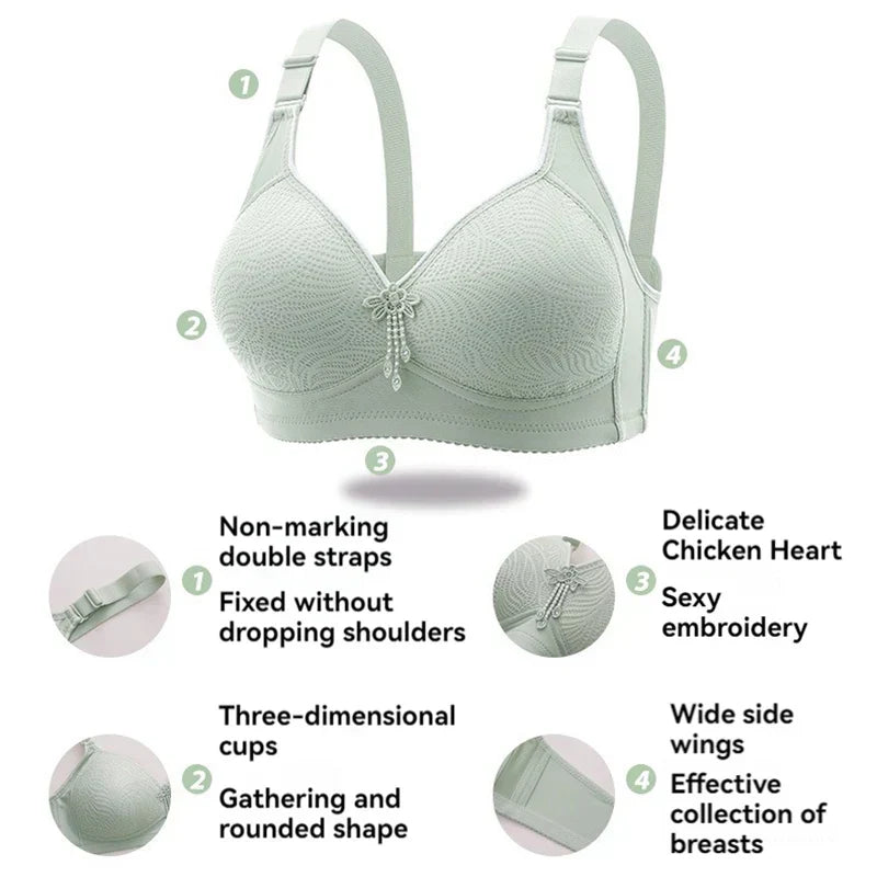 Zaria™ | Sömlös Lyx Non-Wire BH