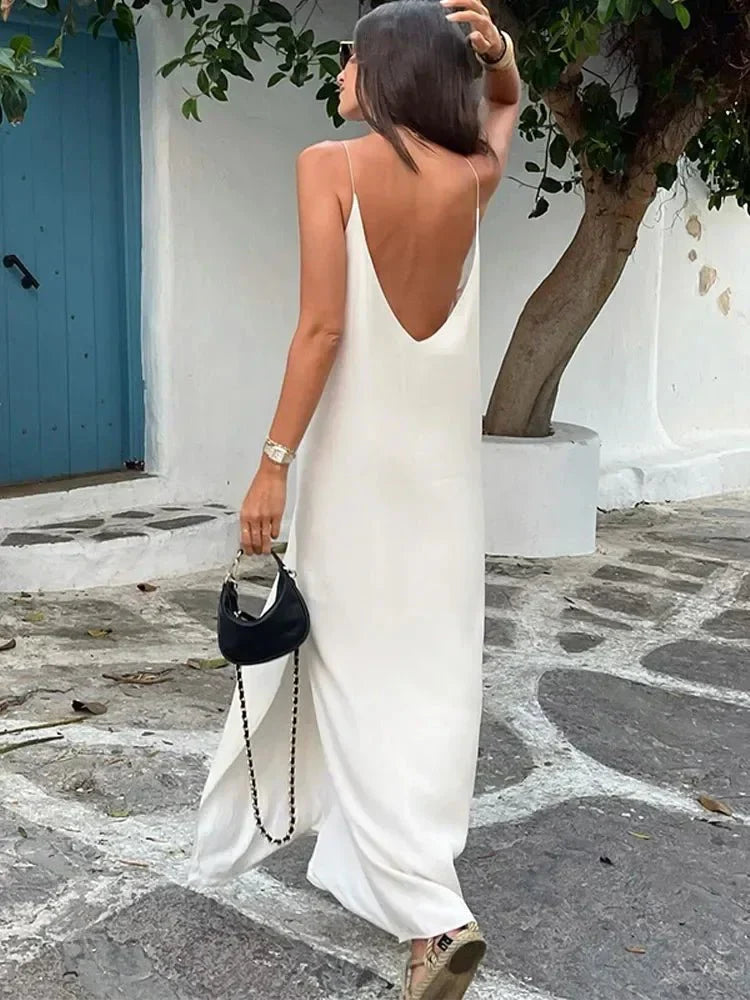 Tamati | Elegant Split Maxi Klänning