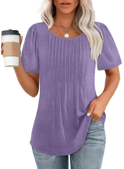 Amelie | Elegant Plisserad Topp