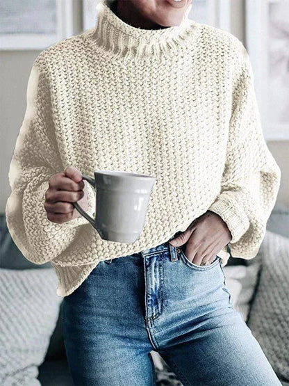 Margaret | Stickad Mjuk Morgonsweater