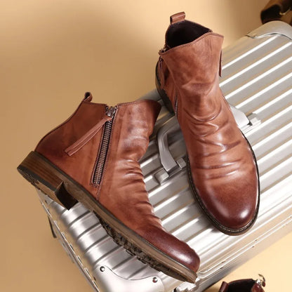 Owens | Läder Chelsea Boots