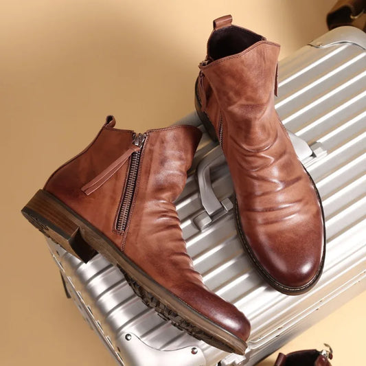 Owens | Läder Chelsea Boots