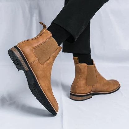 Kayden | Läder Chelsea Boots