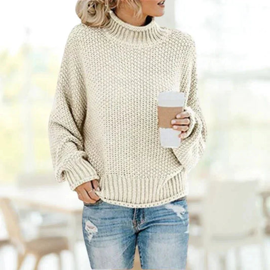 Margaret | Stickad Mjuk Morgonsweater