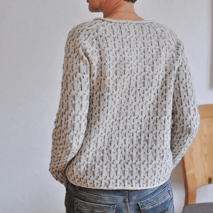 Lucile | Slank Ribbad Stickad