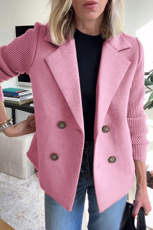 Ivy | Graciös Stickad Blazer