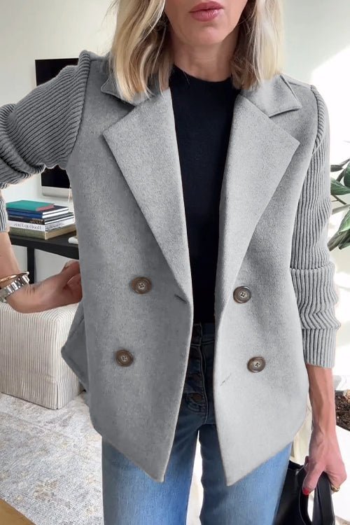 Ivy | Graciös Stickad Blazer
