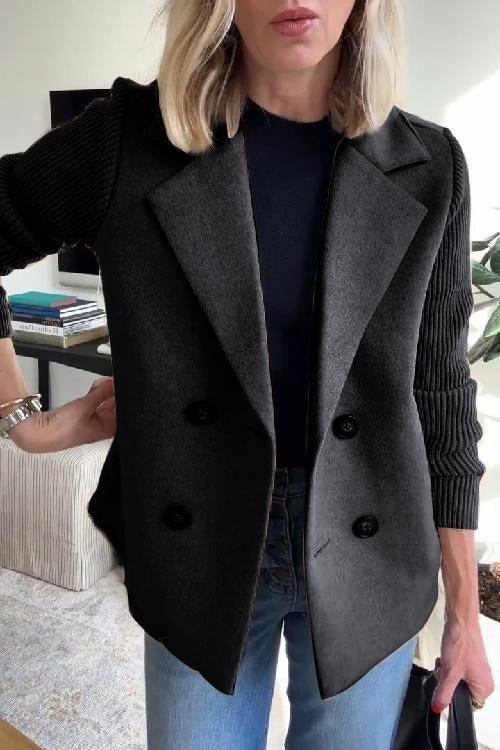 Ivy | Graciös Stickad Blazer
